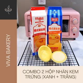 Combo 2 hộp kem trứng Vivabakery làm bánh tart nhập khẩu VV7