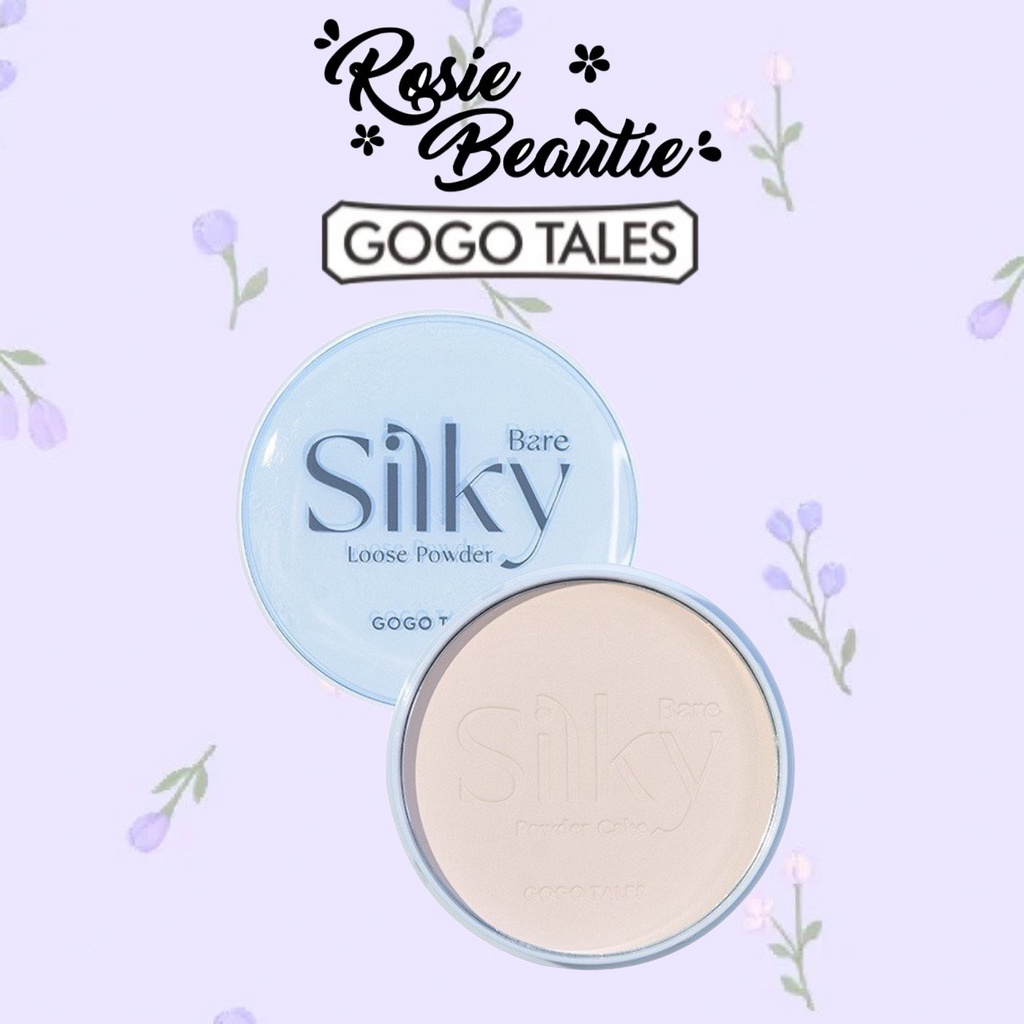 ( GOGOTALES ) PHẤN PHỦ NÉN KIỀM DẦU SIZE SIÊU TO CÓ ÁNH NHŨ NHẸ LÀM MỊN LỚP TRANG ĐIỂM