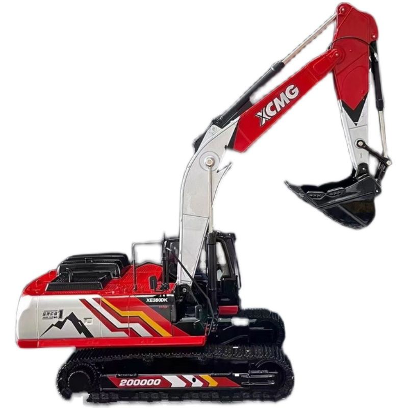 Mô hình xe xúc bánh xích XCMG XE380DK hợp Kim 1:30