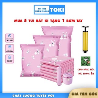 Túi Hút Chân Không Đựng Quần Áo Tiết Kiệm Không Gian Ngăn Ẩm Mốc