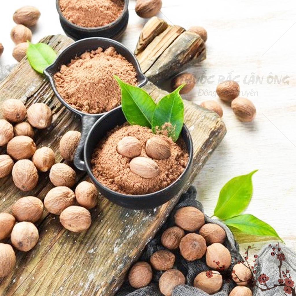 Bột nhục đậu khấu nguyên chất 500g (Bột gia vị nấu ăn)