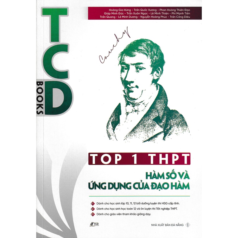 Sách - Top 1 THPT Hàm Số Và Ứng Dụng Của Đạo Hàm - TCD