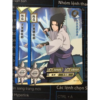 Thẻ bo góc nhân vật Uchiha Sasuke