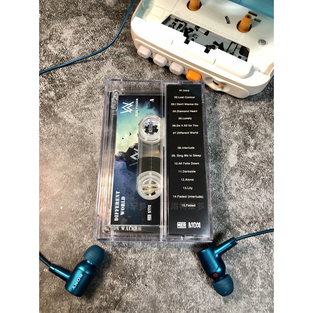 Album Sưu Tầm Băng Cassettes Thành Viên alan walker z08 t1101