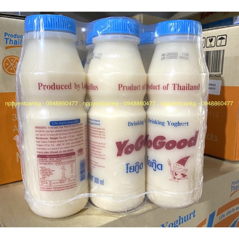 Sữa chua uống Betagen Yogood chai 300ml