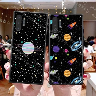 Ốp lưng Samsung Note 10+ / Note 10 Pro dẻo in hình bầu trời, phi hành gia đẹp