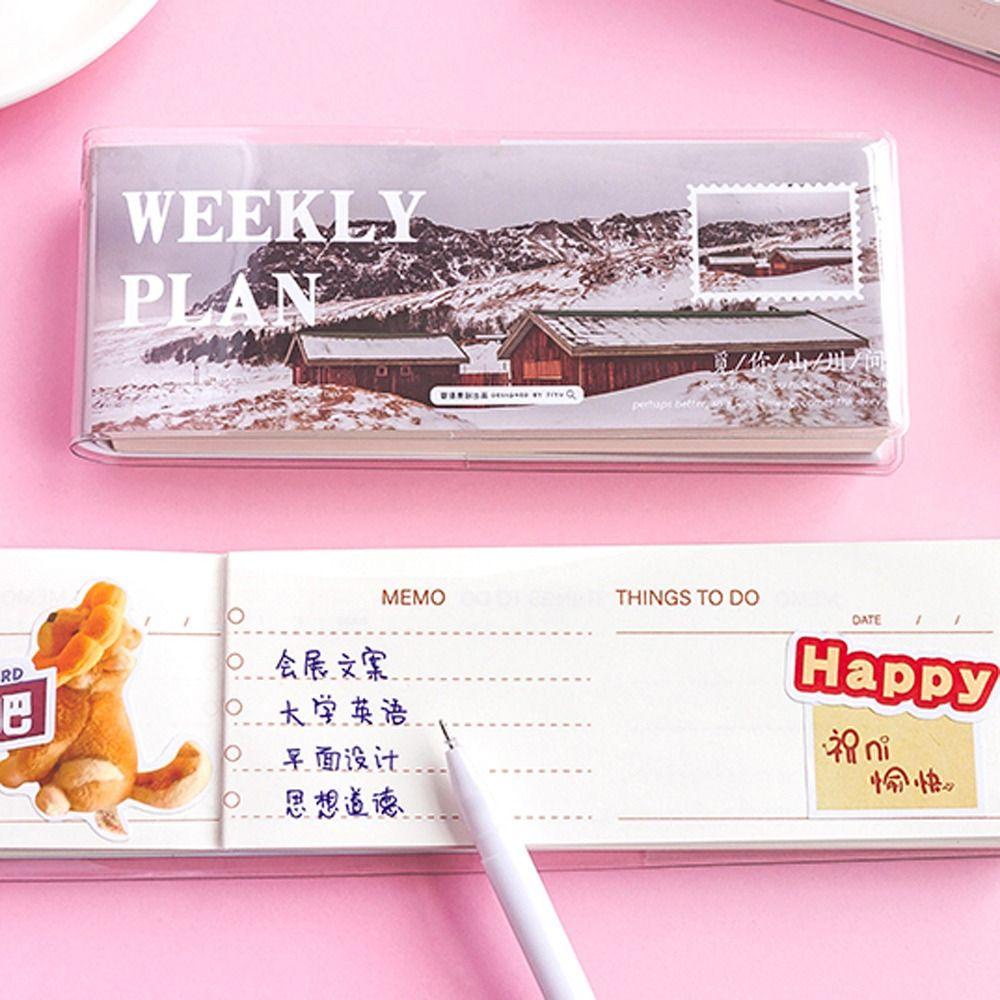 PEWANY Sổ Ghi Chú Vỏ Cứng Họa Tiết Núi Và Sông Sáng Tạo Dùng Trong Văn Phòng