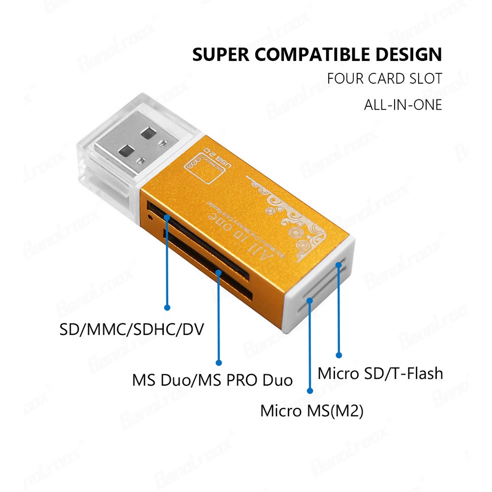 Đầu Đọc Thẻ Nhớ Micro SD / T-Flash / M2 / MS SD Chuyên Dụng