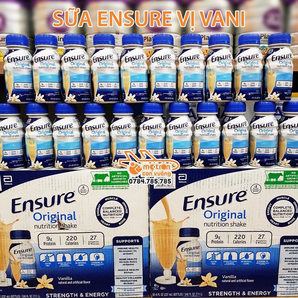 Sữa Nước Ensure - Mỹ 237ML