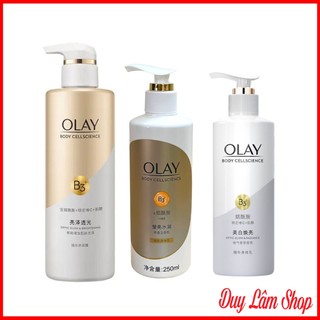 Sữa tắm olay b3+vtamin c 500ml dưỡng trắng da cấp ẩm giảm thâm sạm