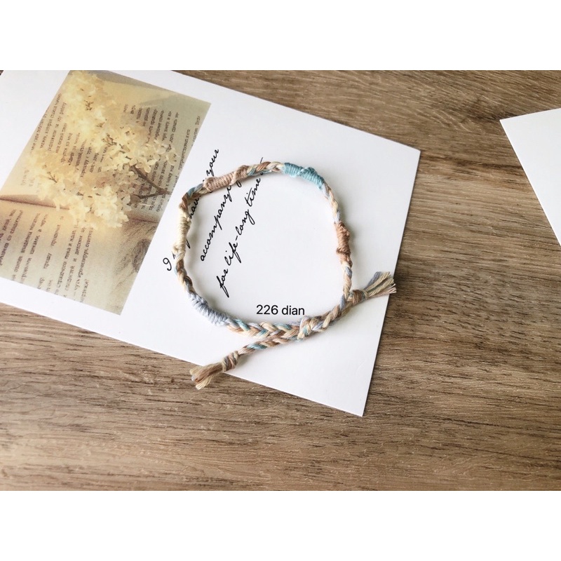 Vòng tay, vòng chân nam nữ ngũ sắc