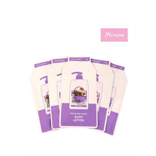 Sample Lotion hương nước hoa Milk Baobab