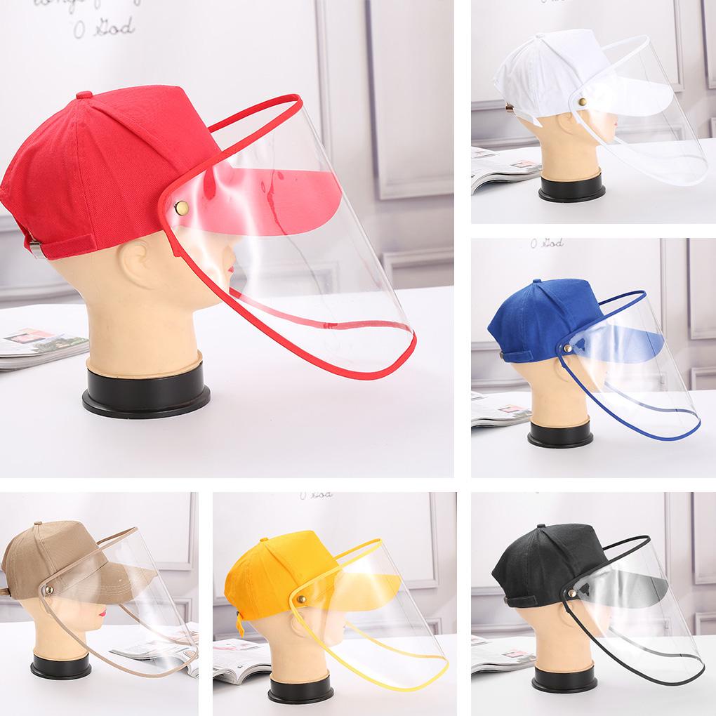 Mũ Lưỡi Trai Có Tấm Chắn Trong Suốt Bảo Vệ Mặt Tháo Rời Được Tiện Dụng Thời Trang Unisex