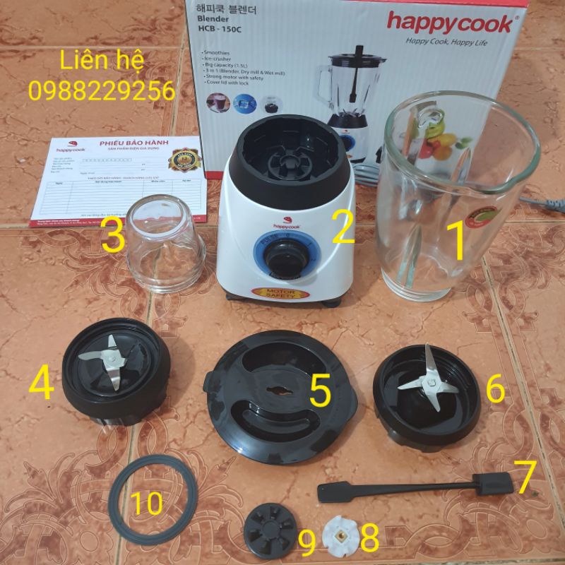 Phụ kiện máy xay happycook HCB- 150C