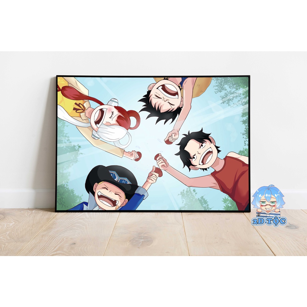 Tranh Poster A3 Dán Tường  Anime Manga One Piece (25) - 2D Tộc Shop