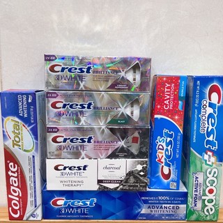 kem đánh răng crest 3d Brilliance nội địa mỹ 1cây