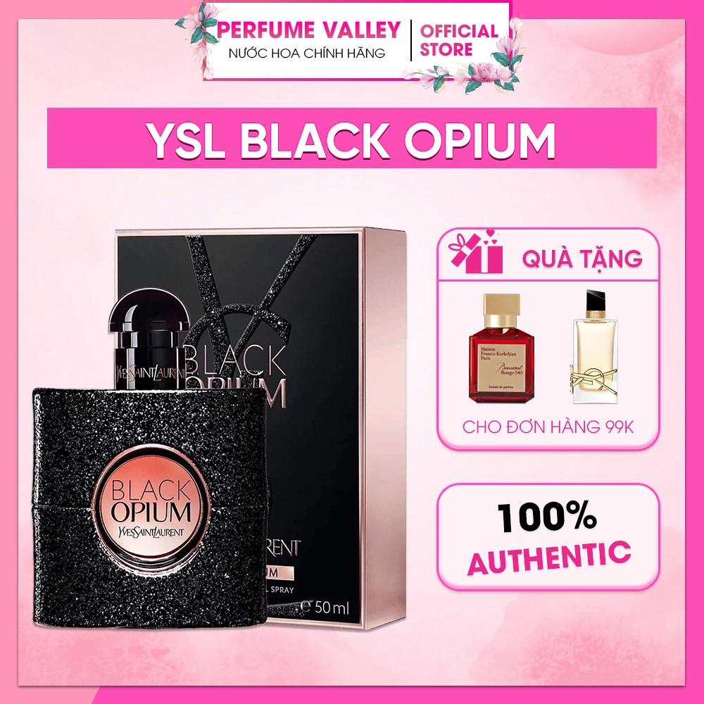 Nước hoa nữ YSL Black Opium - Mùi hương Bí ẩn ngọt ngào đầy mê hoặc - ValleyPer