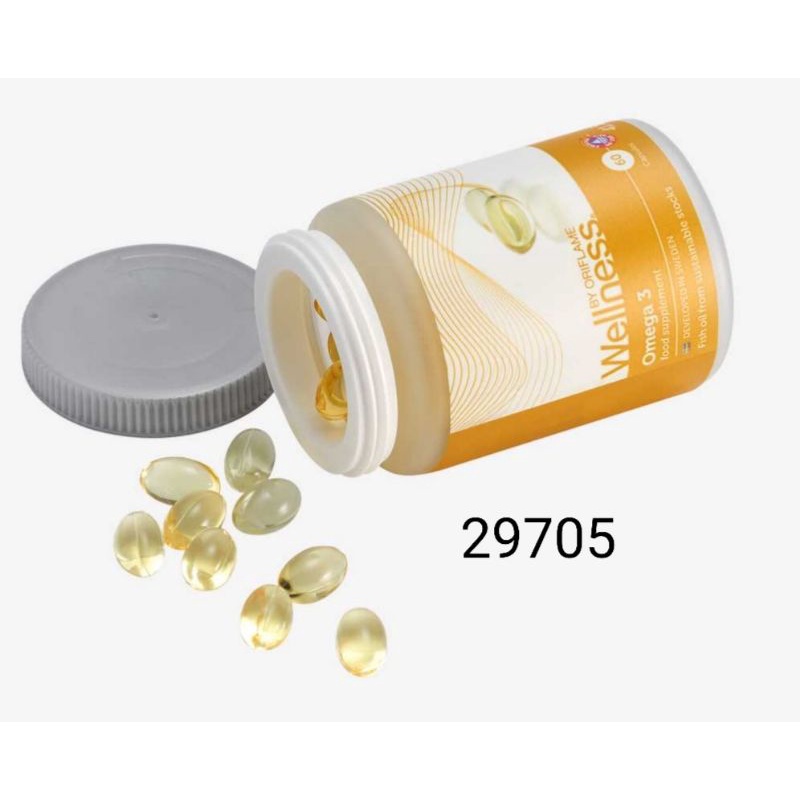 29705 Thực phẩm bảo vệ sức khỏe OMEGA 3. Cung cấp EPA và DHA, hỗ trợ thị lực và chức năng của tim. 60 viên. Xuất xứ Anh