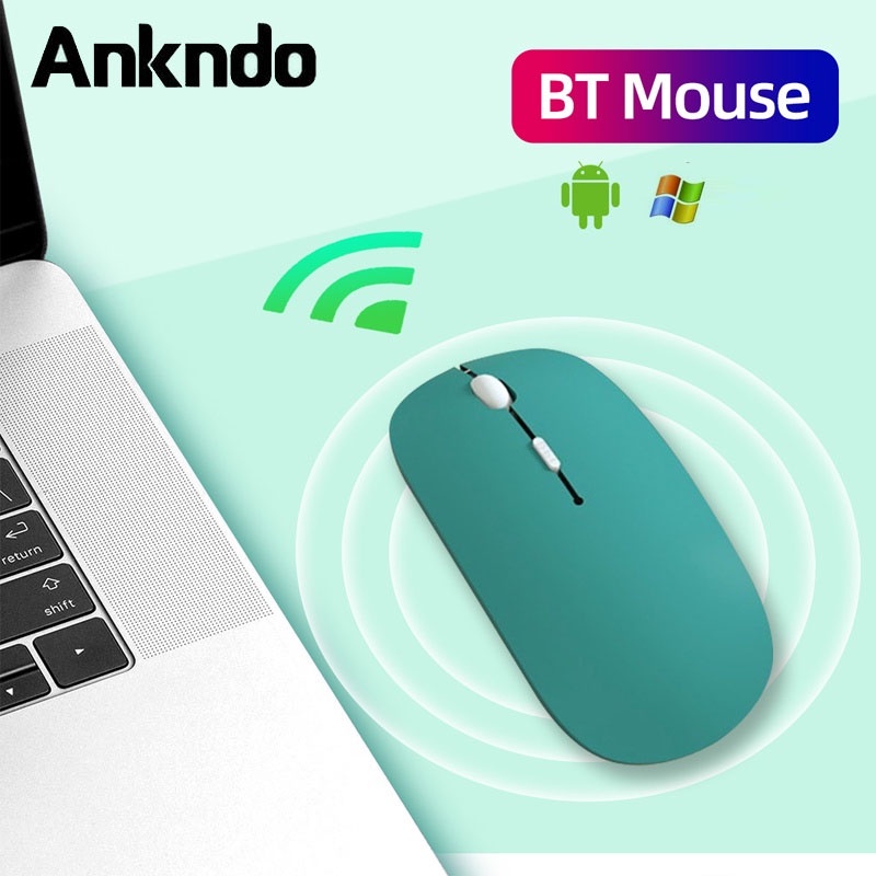 Chuột bluetooth không dây ANKNDO thích hợp cho máy tính Apple Samsung Huawei Lenovo Android Windows