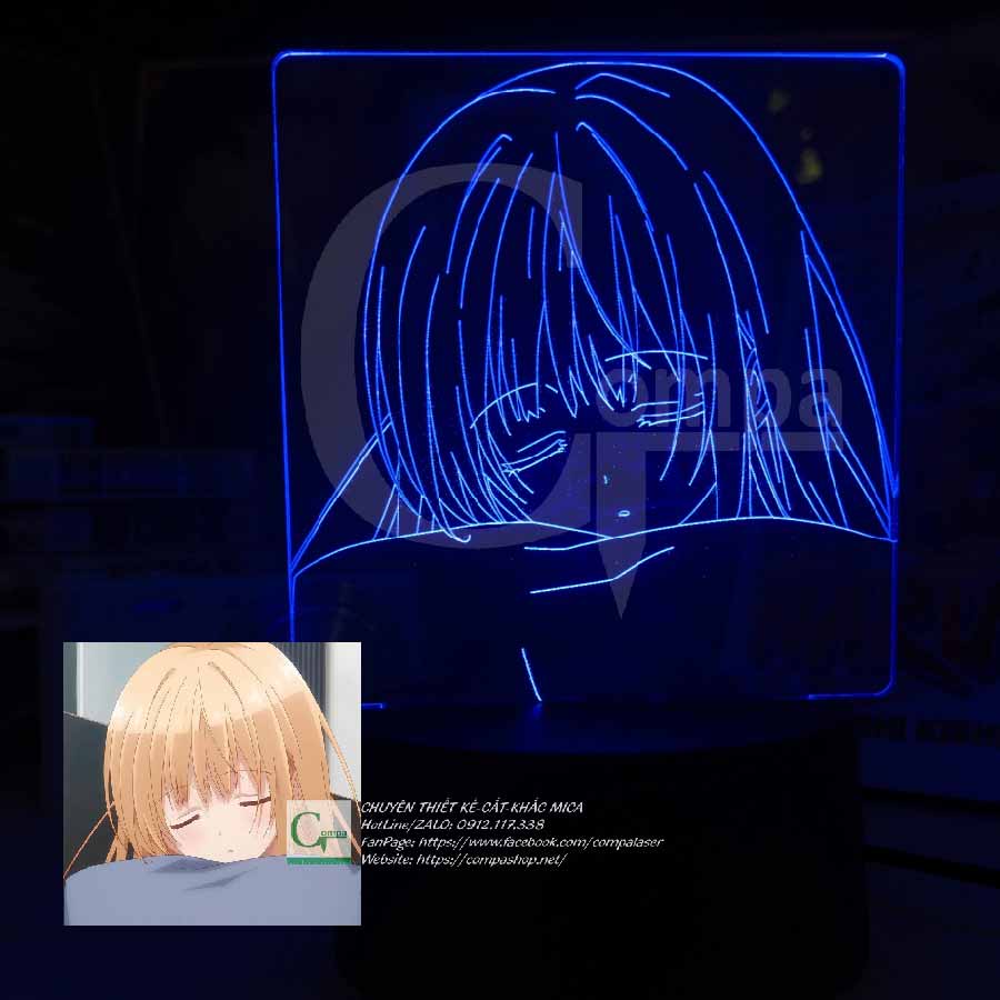 Đèn Ngủ The Angel Next Door Spoils Me Rotten Mahiru Shiina Type 02 ATAND0102 16 MÀU TUỲ CHỈNH