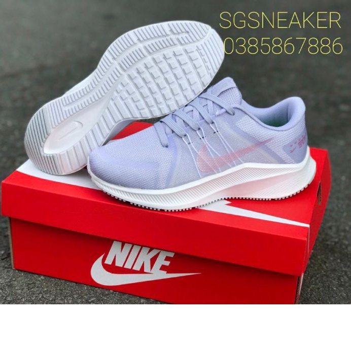 Giày Nike Running Quest 4 Tím Khói Nữ (Women) [Auth - Chính Hãng - FullBox]