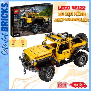 Lego 42122 - xe địa hình jeep wrangler - lego technic chính hãng
