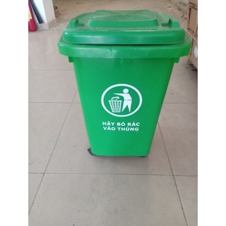 Thùng rác nhựa công cộng 60L