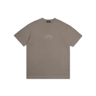Áo thun "goldie midnight heavy" 100% cotton 2 chiều màu nâu