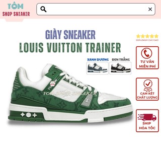Giày thể thao sneaker, giày LV trainer luôn vui tươi eo vì mạnh mẽ sang trọng hàng SC full Bill Box size nam nữ