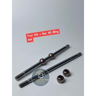 Bộ trục md + bạc đồng, bộ trục bạc quạt md,