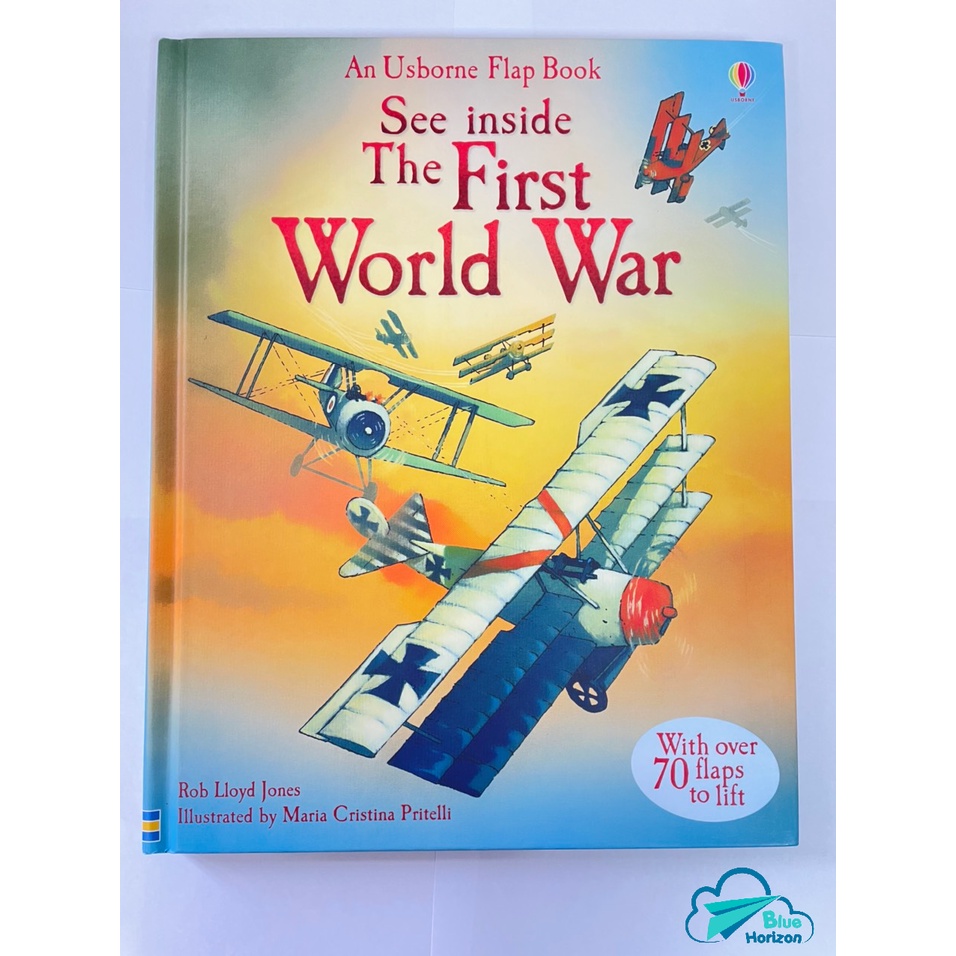 Sách Usborne thiếu nhi tiếng Anh - See Inside First World War
