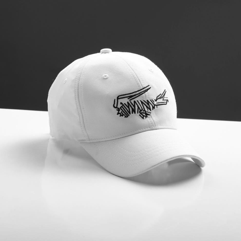 Mũ lưỡi trai LACOSTE 1972 màu đơn giản, năng động, quai cài kim loại, phom cứng cáp vải cotton Hàn Quốc . xịn sò .
