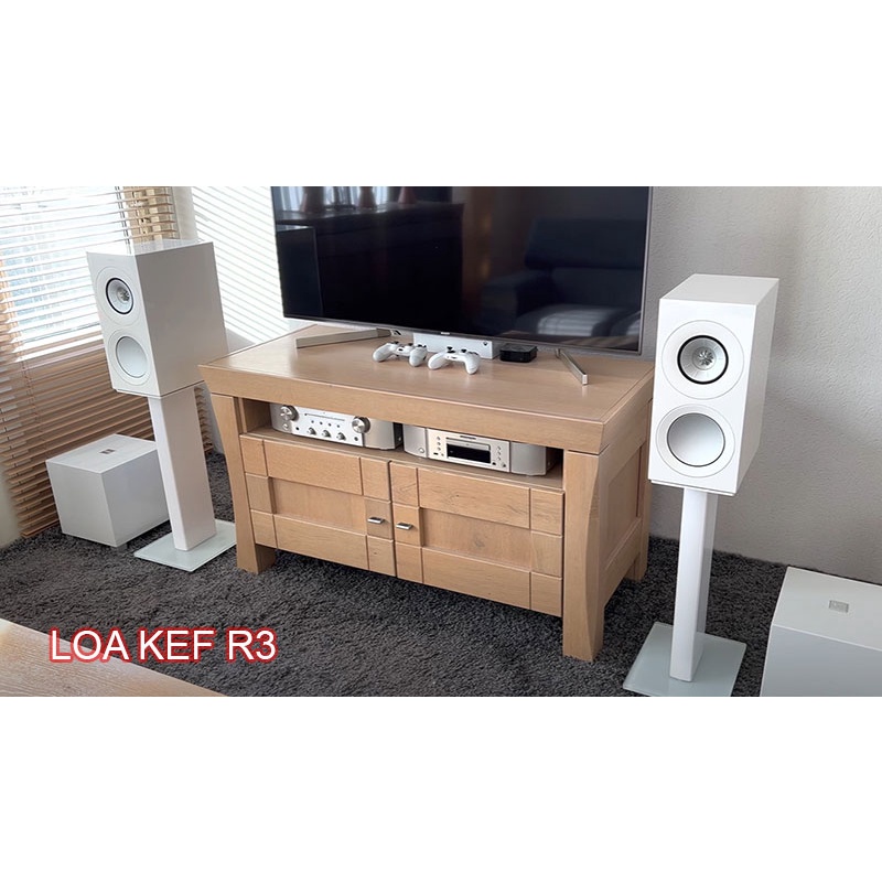 Loa Bookshelf KEF R3 - Hàng chính hãng - New 100%