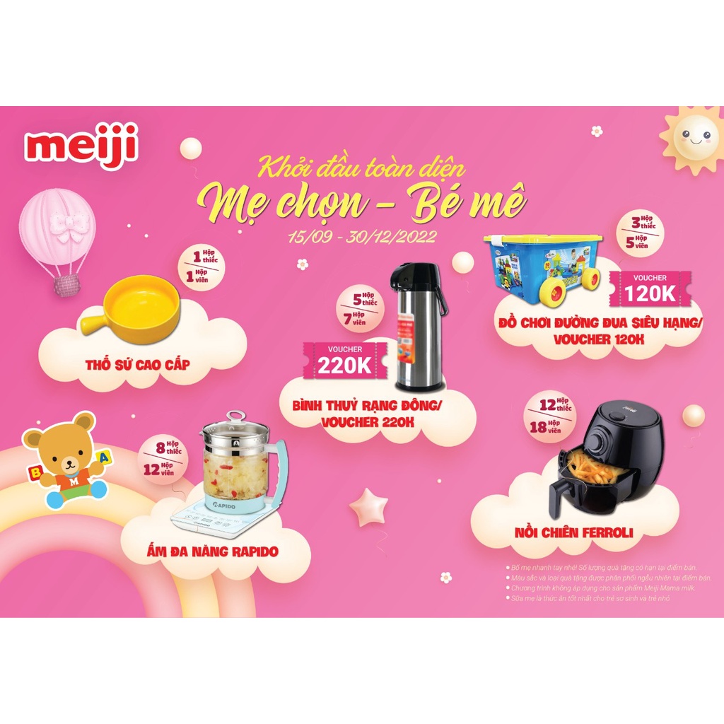 Sữa Morinaga số 3 850g hương vani