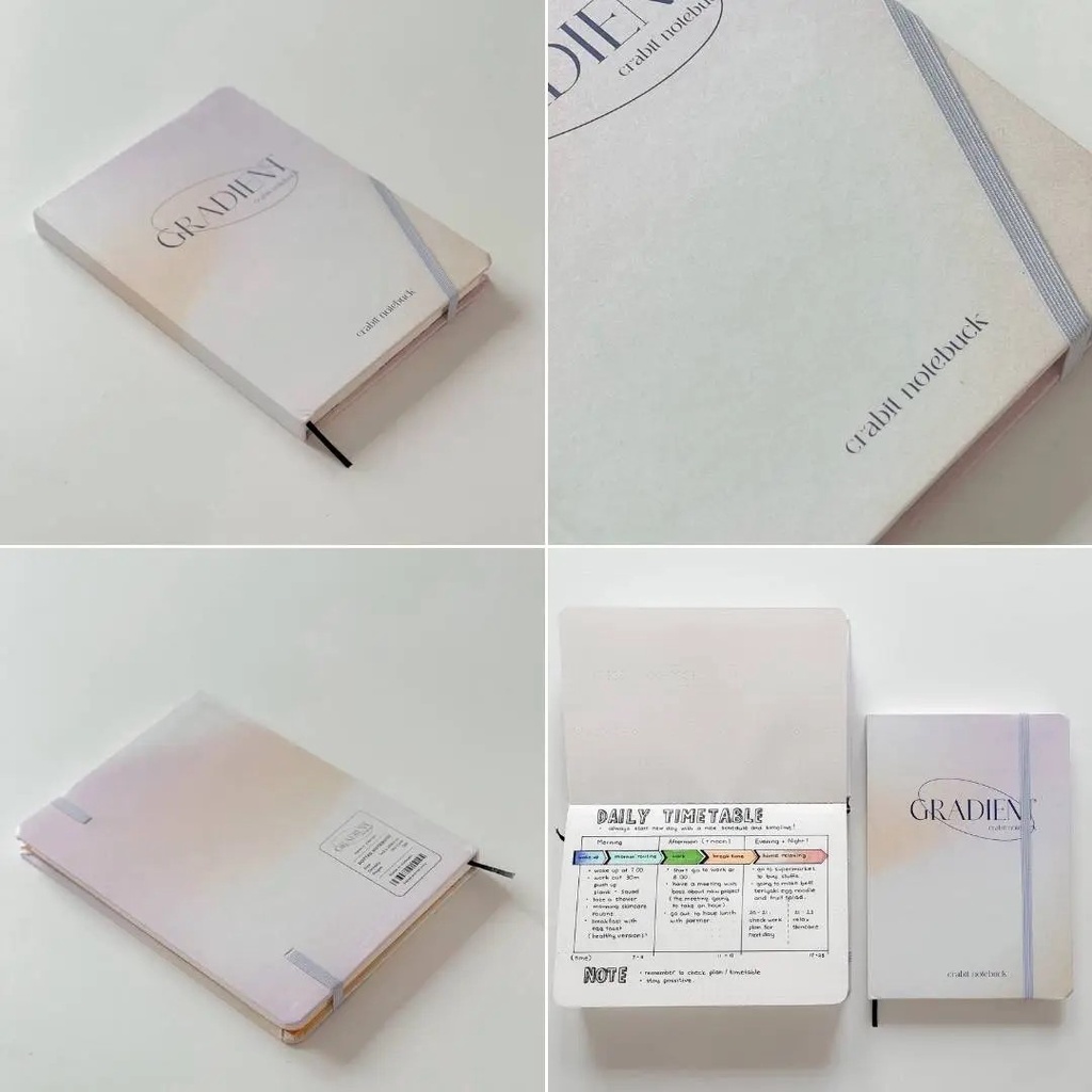 Sổ tay Crabit 130gsm Gradient
