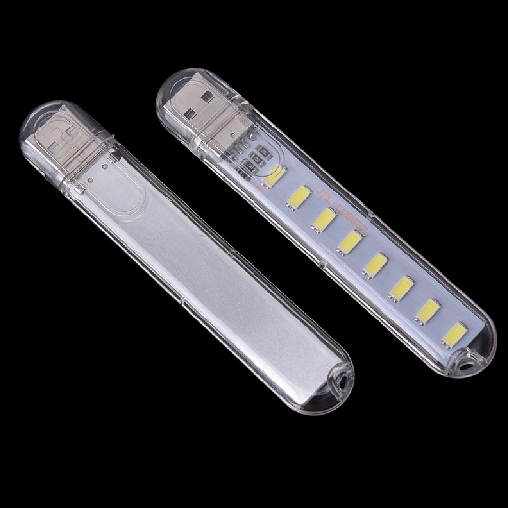 Đèn LED 8 Bóng Mini Di Động Với 5V Có Cổng Sạc USB Cho Máy Tính