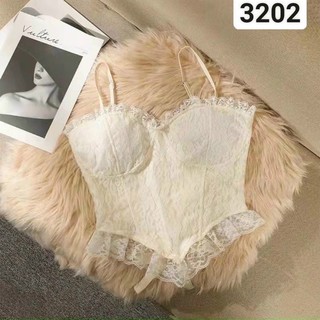 Áo 2 dây ren vạt nhọn [y hình{
