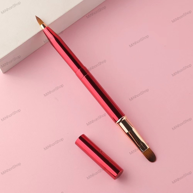 Cọ son môi 2 đầu siêu đẹp thiết kế thu gọn thông minh sáng tạo mới