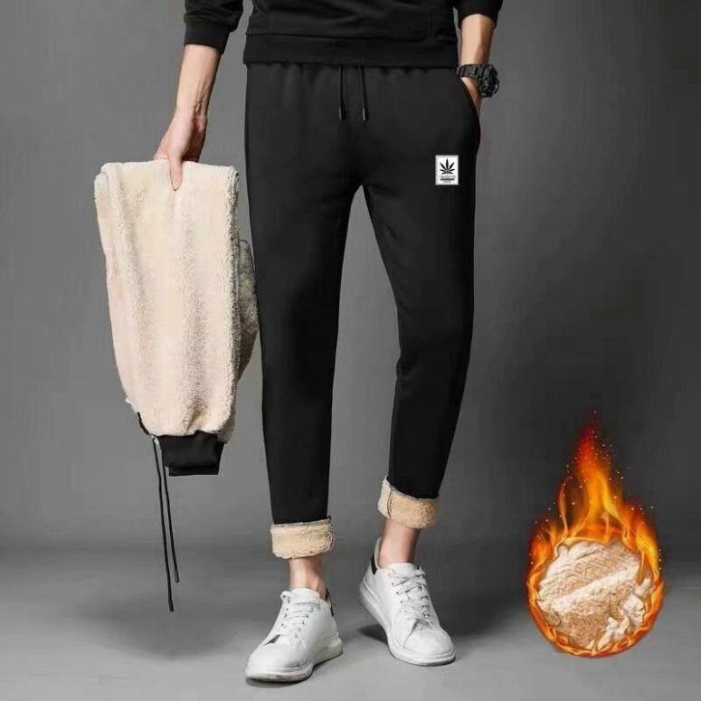 Quần nỉ lót lông nam FREESHIPQuần Thể thao nam Jogger siêu ấm, siêu dày, không xù