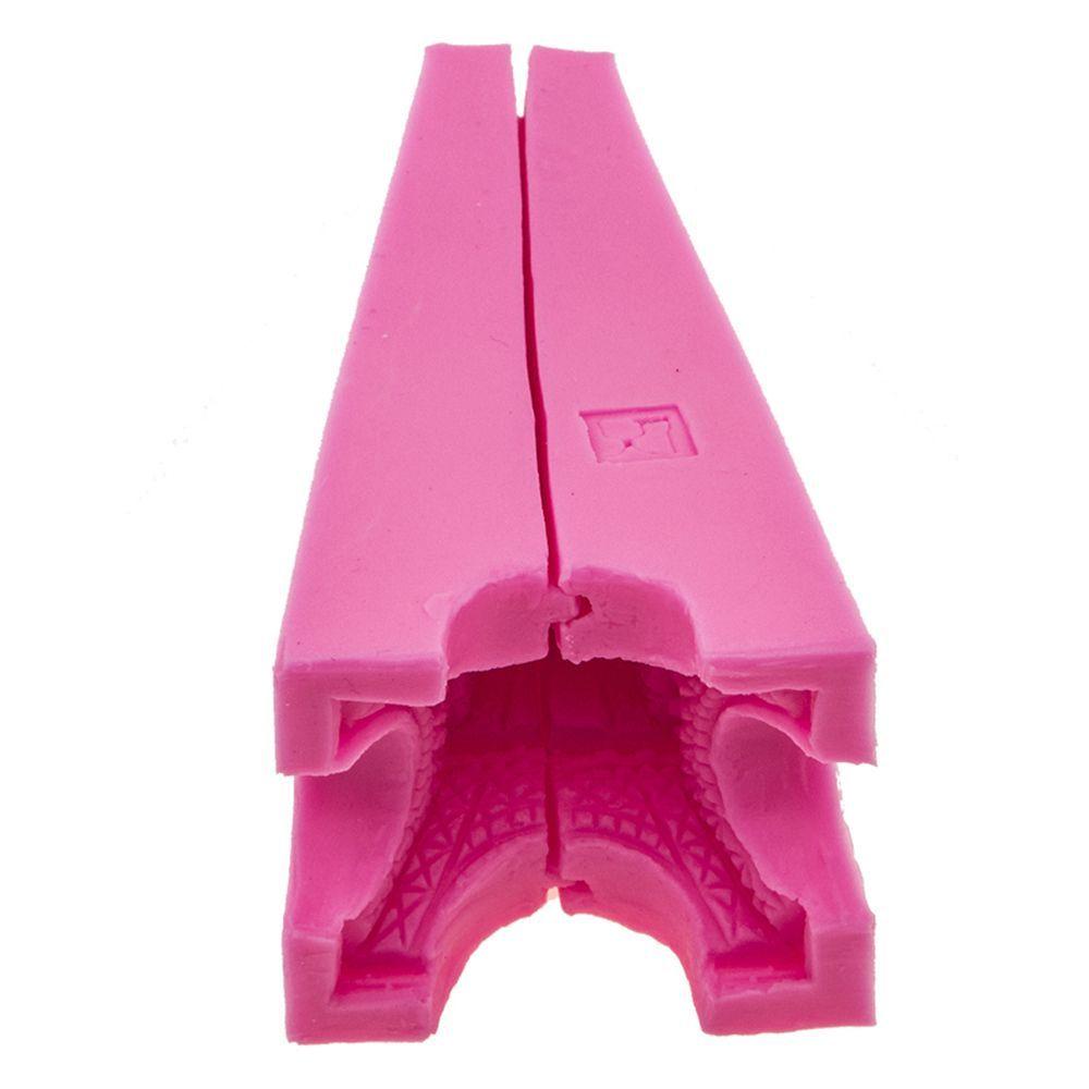 Khuôn Làm Bánh / Xà Phòng / Xà Phòng Hình Tháp Eiffel 3D Mini Diy