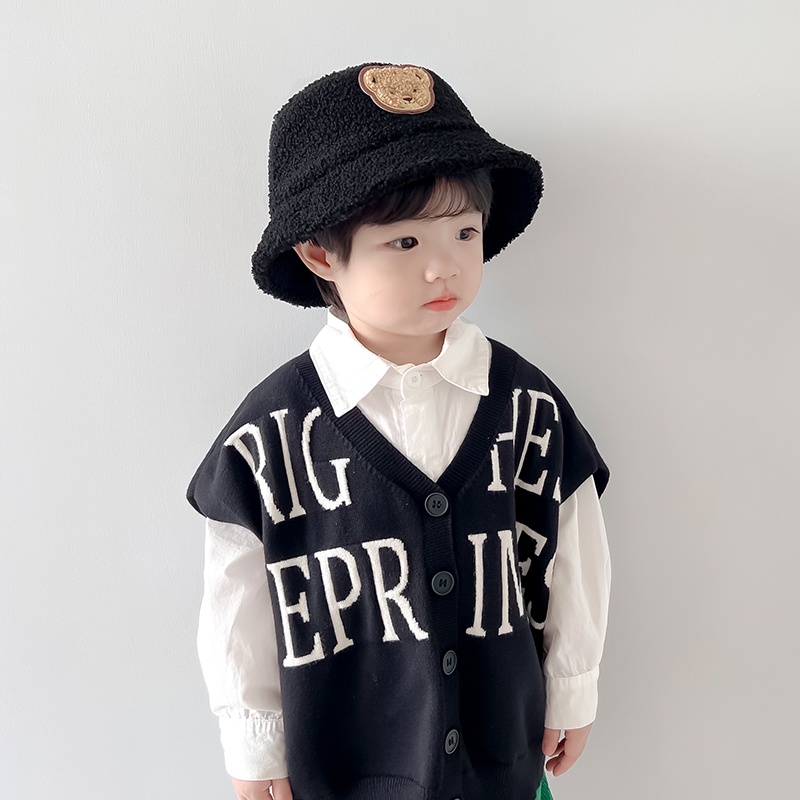 Mũ Tai Bèo Hình Gấu Dễ Thương Cho Bé