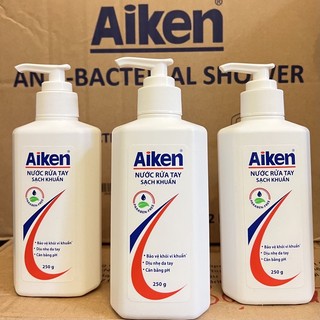 Nước rửa tay sạch khuẩn Aiken 250g