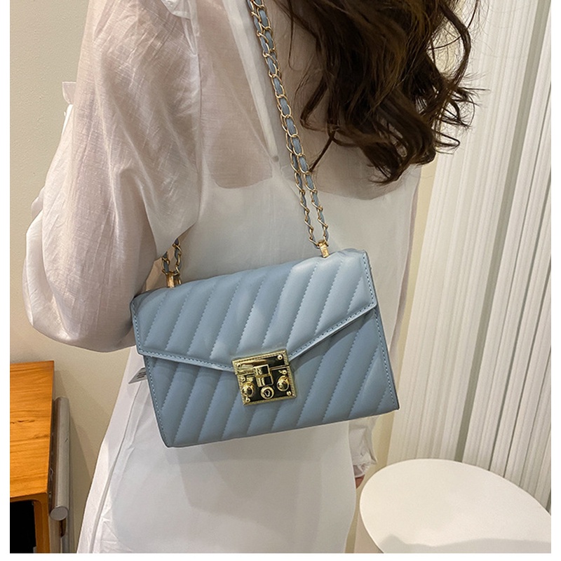 Túi Đeo Chéo Có Khóa Phong Cách Hàn Quốc Cho Nữ