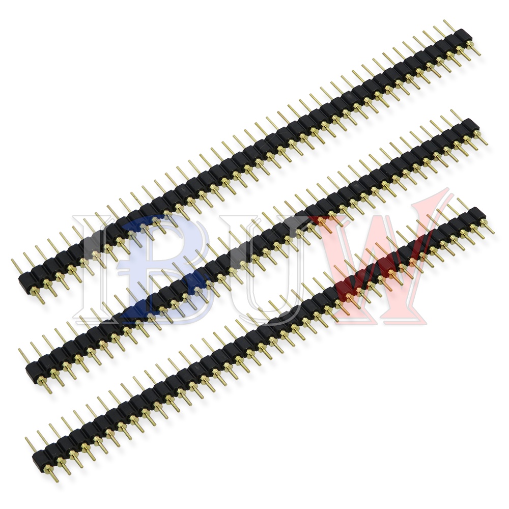 Set 5 Đầu Nối Đơn 40 Pin 40 Pin 2.54mm 1x40 40Pin Chuyên Dụng