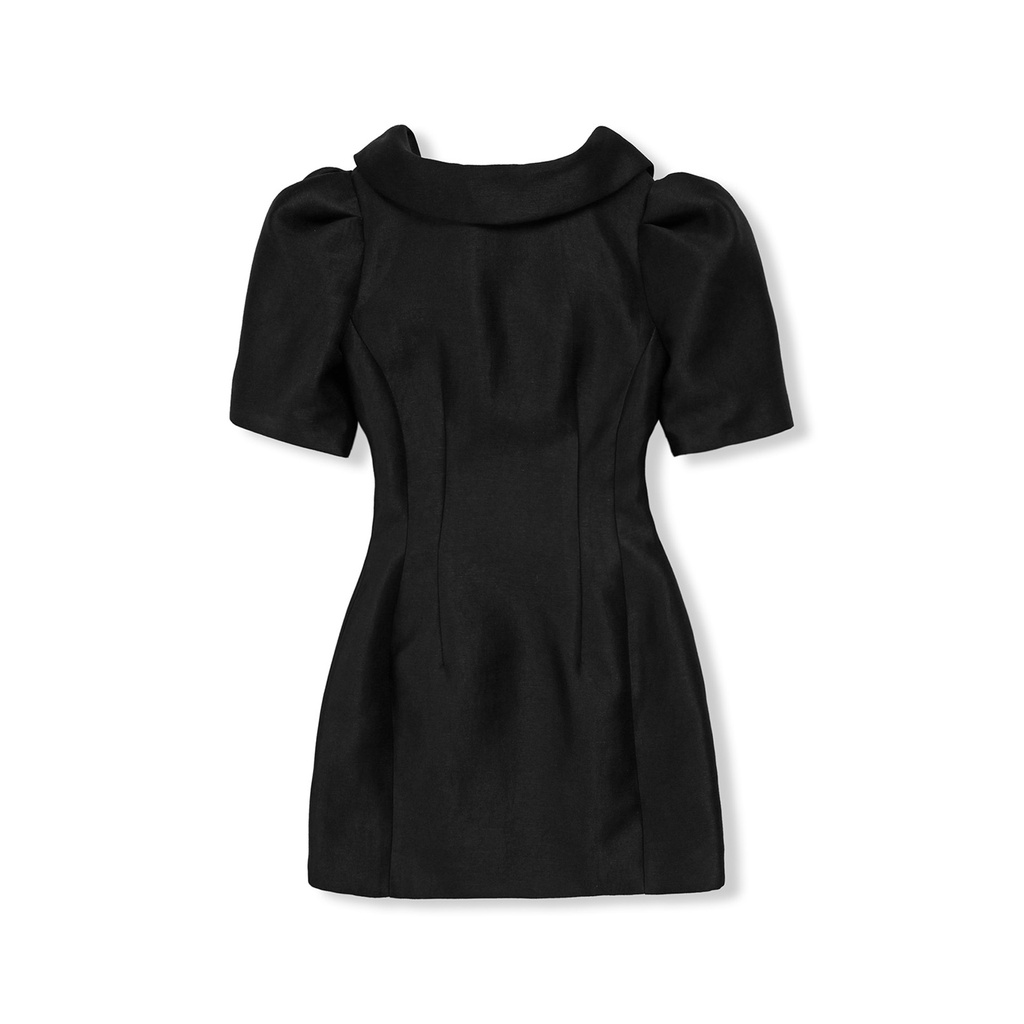 Đầm Ngắn Nữ Taffta Silk , Chất Vải taffta silk Thoải Mái , WDN000276 ,SOMEHOW