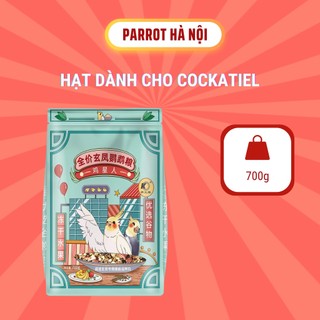Hạt dành cho dòng cockateil, cho vẹt, chim 700g
