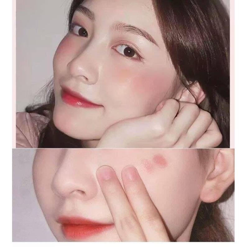 Sample Má hồng dạng kem Freck Beauty Cheekslime Màu Cuffed và Fielding