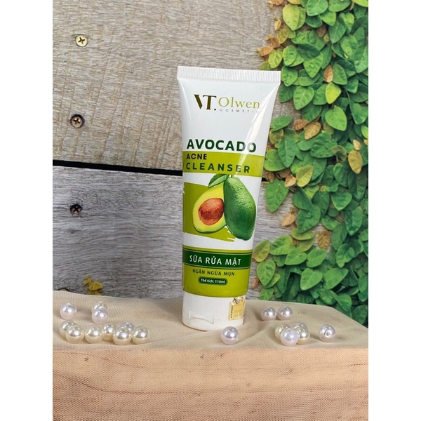 Sữa rửa mặt bơ ngăn ngừa mụn - Avocado