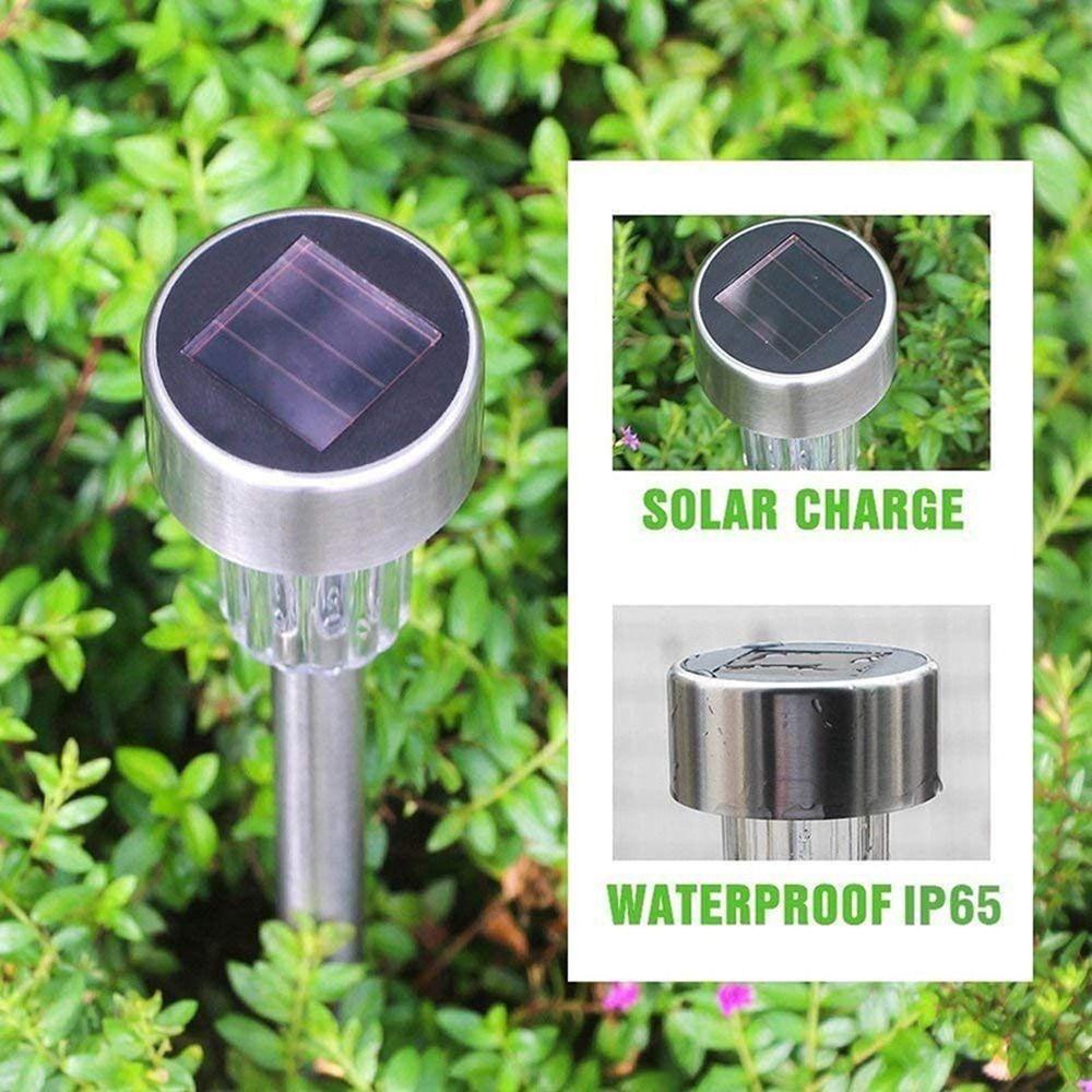 Set 5 / 10 / 12 Đèn LED Nhiều Màu Sắc Ấm Áp Trang Trí Sân Vườn