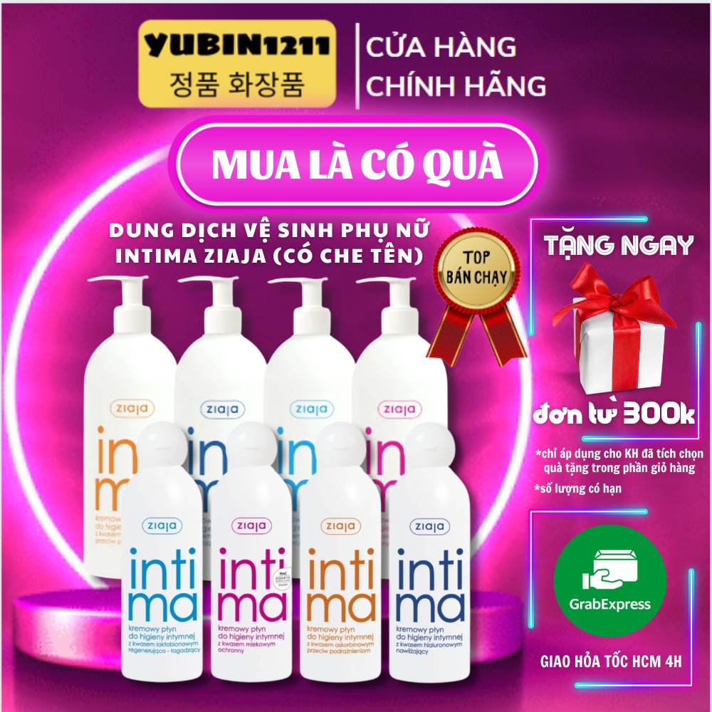 Dung dịch vệ sinh Intima Ziaja 200ml
